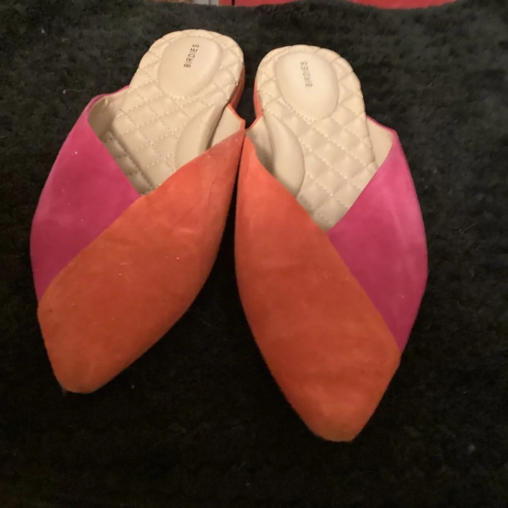 BIRDIES BICOLOR SUEDE SLIP ON SZ9 - Picture 1 of 10